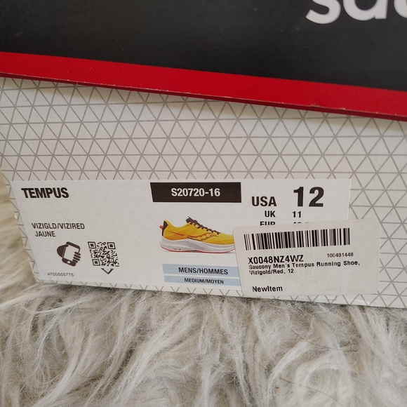Saucony Tempus Running Shoes Men's Size 12 NWT - Picture 4 of 7